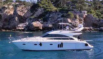 Princess 54 yacht charter near Antibes